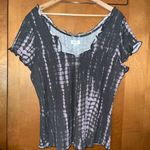 True Craft Womens Nwt  Tie Dye Top Size 1x Photo 0