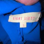 Eight Sixty  sleeveless royal blue tie neck small‎ Photo 3