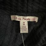 Free People NEW Top in Black Long Sleeve Shirt Open back Size M Photo 5