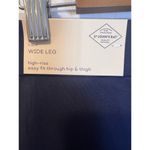 st. john's bay St John’s Bay Wide Leg Comfort Waist Knit Pull On Pants Medium Tall Navy Blue Photo 8