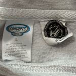 Concept Sports NHL L Heather Gray NY Islanders Embroidered Pullover Sweatshirt Size L Photo 3