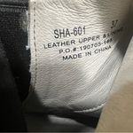 Alegria  Shayne Black leather Ankle Boots size 37 side zip Chelsea Photo 7