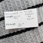 Daytrip Gray and Black Stripe Cardigan Size Medium Long Gray Cardigan Photo 8