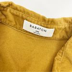 Aritzia Babaton X  Micro Corduroy Button Up Long Sleeve Shirt Top: Mustard Photo 6