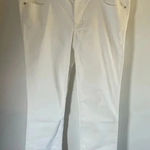 EXPRESS ‎ white jeans Stella Cropped Skinny Low Rise Plus Size 14 0037 Photo 0