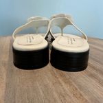 New York Transit  white floral sparkly sandals size 8 Photo 5