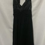 Frederick's of Hollywood FREDRICKS OF HOLLYWOOD WO SIZE 12 BLACK FLOWY HALTER STULE DRESS SEMI BACKLESS Photo 5