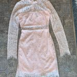 Lulus Appetite For Seduction Lace Dress Blush Pink Photo 1