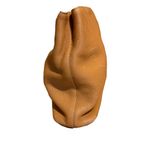 Burberry VTG BURBERRYS GOLDEN OCHRE GRAINED LEATHER TOTE W/HOUSE CHECK CANVAS INTERIOR Photo 7