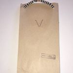 MAKU Striped Black and White Pottery Beaded Boho Necklace and Earring Set Photo 3