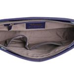 NWOT VICENZO LEATHER Faith Leather Crossbody Bag Blue Photo 5