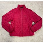 Marmot Full Zip Pink Puffer Jacket Size S Photo 0