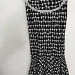 Poupette St. Barth Donna Strappy Dress Black Net Tassel Small Photo 13