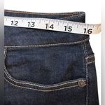 Lands' End Lands’ End Mid Rise Straight Leg Jeans Women’s 10 Petite Dark Wash Stretch Denim Photo 5