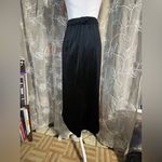 Vintage Roaman's Black Velour A Line Skirt Size 3X Photo 3