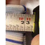 Talbots Plus Petite 1X Striped Sleeveless Knit Top w/ Button Detail Blue Photo 3