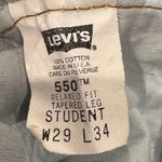 Levi's Levi Strauss Orange Tab 550 Relaxed Fit Tapered Leg Jeans Women’s 29 Photo 2