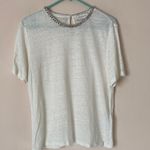 Zimmermann  rhinestone embellished linen tee Photo 1