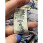 Free People Purple Yellow Floral Print Zip Up Flowy Baggy Zip Up Shorts Size 4 Photo 5