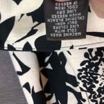 Merona Black Floral Casual Jacket Womens Medium Photo 4