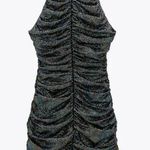 ZARA NWT  Festive Colorful Sparkly Draped Dress Photo 6