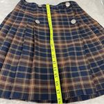 Tracy Evans Vintage size small wrap around vintage plaid skirt rayon blend made in the USA Photo 10