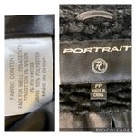 Vintage Persian Jet Black Faux Fur coat by PORTRAIT size PP 0 Photo 10