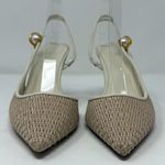 Ted Baker  London Sadie Pointed Toe Slingback Pump Women's 6 Tan Heels Party NWOB Photo 3