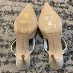 Manolo Blahnik  Lurum Embellished Satin Mules size 37 Photo 4
