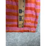 Tommy Bahama  pink orange stripe linen blend dress medium t shirt dress Photo 8