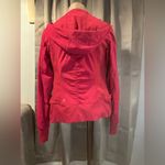 Lululemon In Flux Reversible Jacket Pink Long Sleeve Full Zip Thumb Holes Photo 2