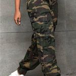 SheIn Camouflage Cargo Pants, Size 4 Photo 0