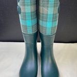 UGG  Australia Women's Green Plaid Rain Boots/ Shoes Size 5 SKU 5617 Photo 0