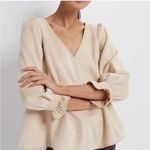 Tuckernuck Easton Blush Pink Faux Leather Swing Blouse 3/4 Sleeve, Sz XL Photo 1