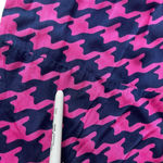 Escapada  Womens Long Maxi‎ Dress Pink Side Split Houndstooth Beach Cruise Size S Photo 9