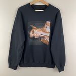 Ariana Grande Black God Is A Woman Graphic Band Pullover Crewneck Sweatshirt Photo 0