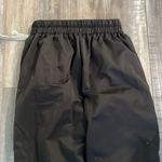 Magalace black satin joggers Photo 7