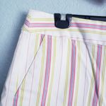 Loft Multicolor Striped Cotton Riviera Shorts Photo 2