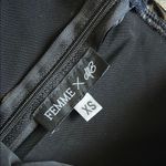 Black Mini Pencil Skirt for Night Out Size XS Photo 1