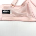 MOD by Parfait Strapless Convertible Bra 36D‎ Pink Smooth Satin Wireless Boudoir Size undefined Photo 5