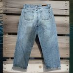 Y2KPolo Jeans Denim Women's Sz 6 28 Stretch Saturday Cropped Jean RL 67 Wide Leg Blue Photo 1