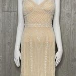Bebe  1920 inspired beaded & sequin sheath body con flapper style dress size 4 Photo 0