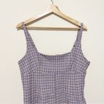 BDG Urban Outfitters Plaid Gingham Dress Womens Size L Sleeveless Seersucker Photo 3