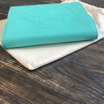 Tiffany & Co. Jewel Pouch 99 Aqua Leather Case Photo 13