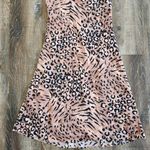 Paige Cicely Silk Faded Leopard Print Slip Dress Size XS NWT Sleeveless Knee Photo 5