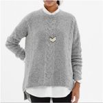 Madewell ✨ Navy Easy Cable Knit Merino Wool Sz XS Sweater✨ Photo 1