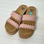 REEF Women's Cushion Vista Higher Platform Slide Sandals Photo 1