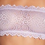 Free People Reversible Seamless Lace Bandeau Bra Lilac Purple Women’s XS / S Photo 0