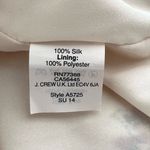 Madewell  100% Silk Floral Dress Waist‎ Tie with Pockets Cream Gray Red, Size 4 Photo 11