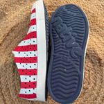 NATIVE Women’s Sz 8 American Flag Slip On Shoes Red White Blue Stars Photo 4